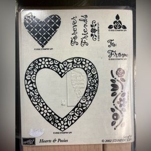 Stampin’ Up set of 6 New Stamps copyright 2002